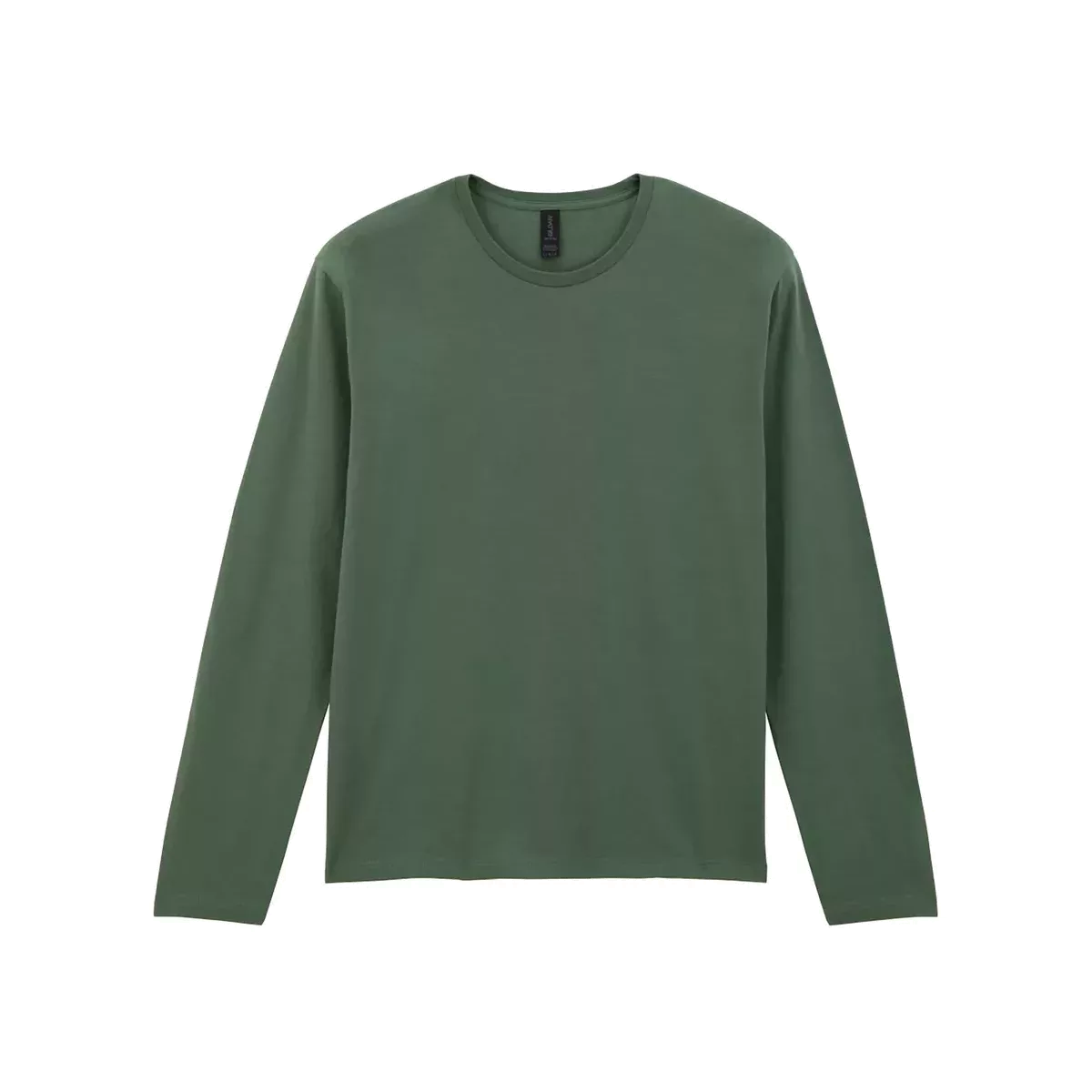 Softstyle® Euro Fit Adult T-shirt met lange mouwen Military Green