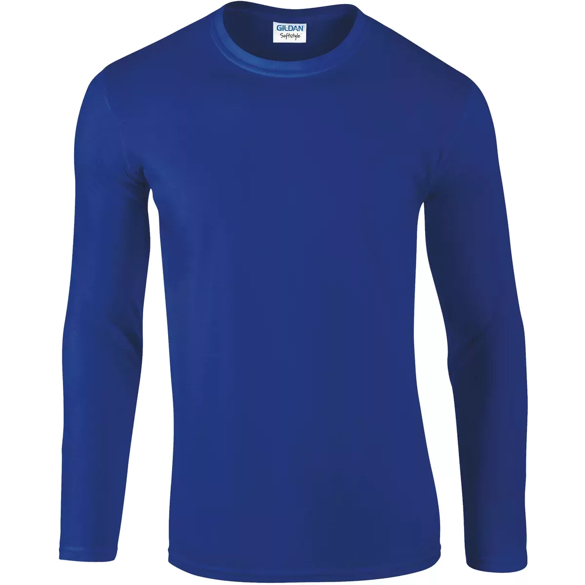 Softstyle® Euro Fit Adult T-shirt met lange mouwen Royal Blue