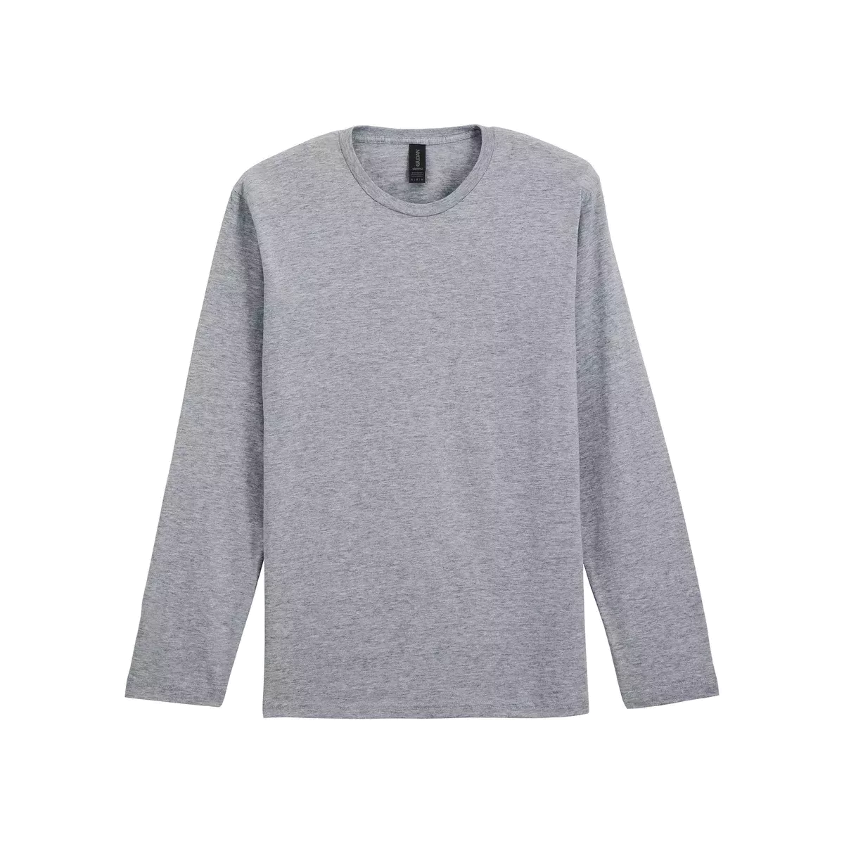 Softstyle® Euro Fit Adult T-shirt met lange mouwen RS Sport Grey