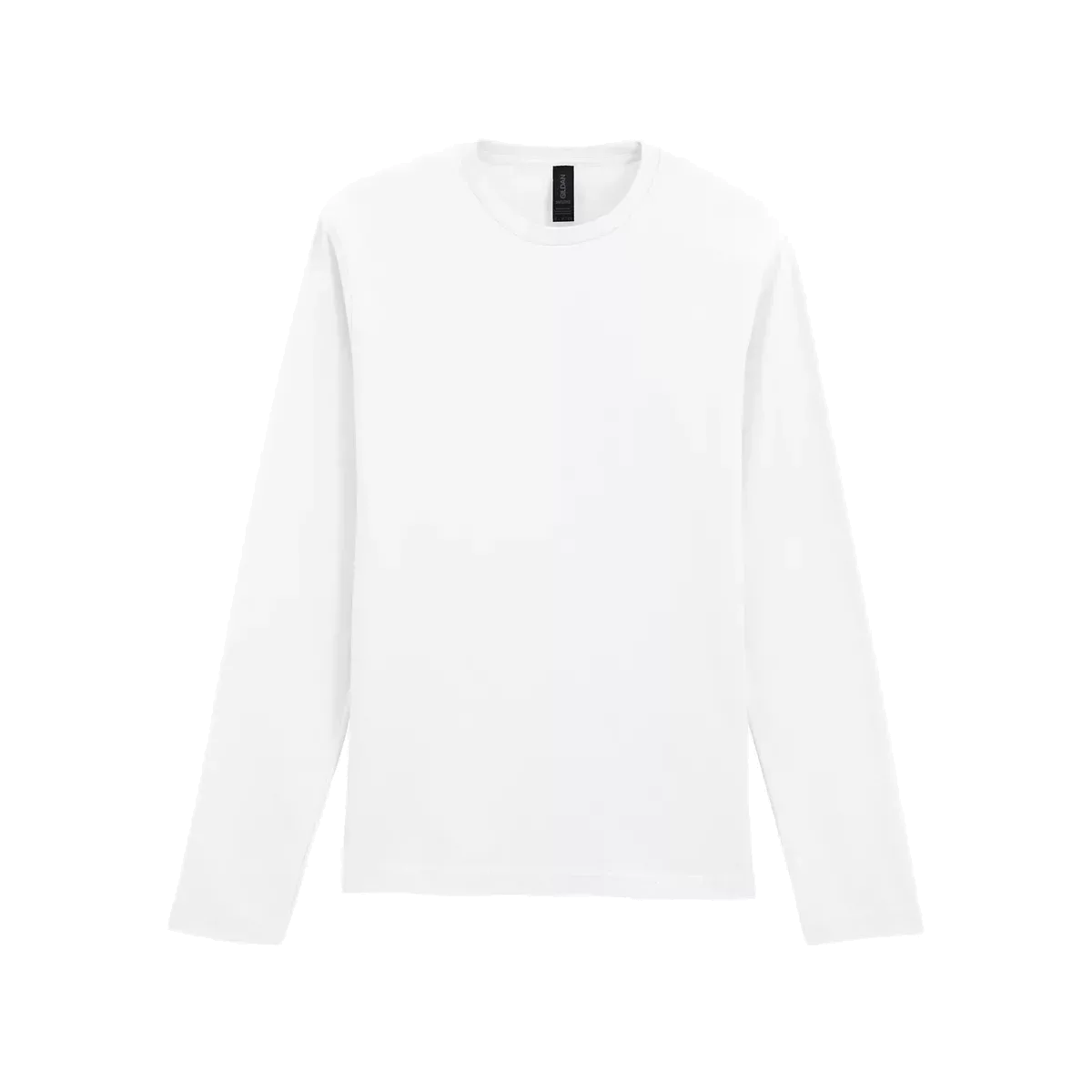 Softstyle® Euro Fit Adult T-shirt met lange mouwen White