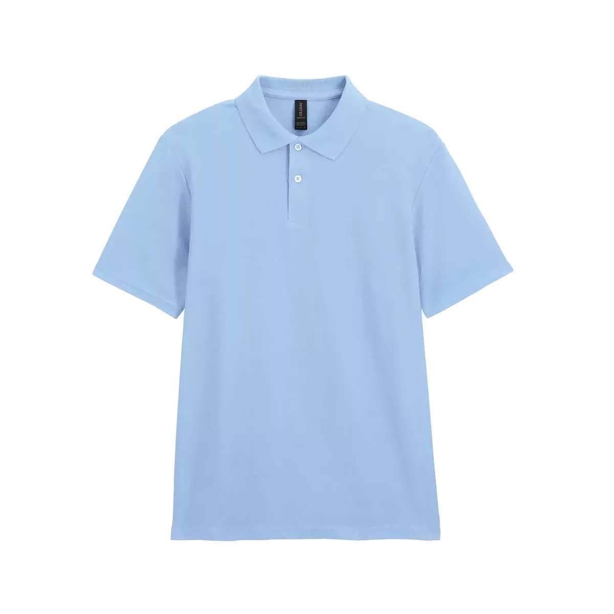 Herenpolo Softstyle Dubbele piqué Light Blue