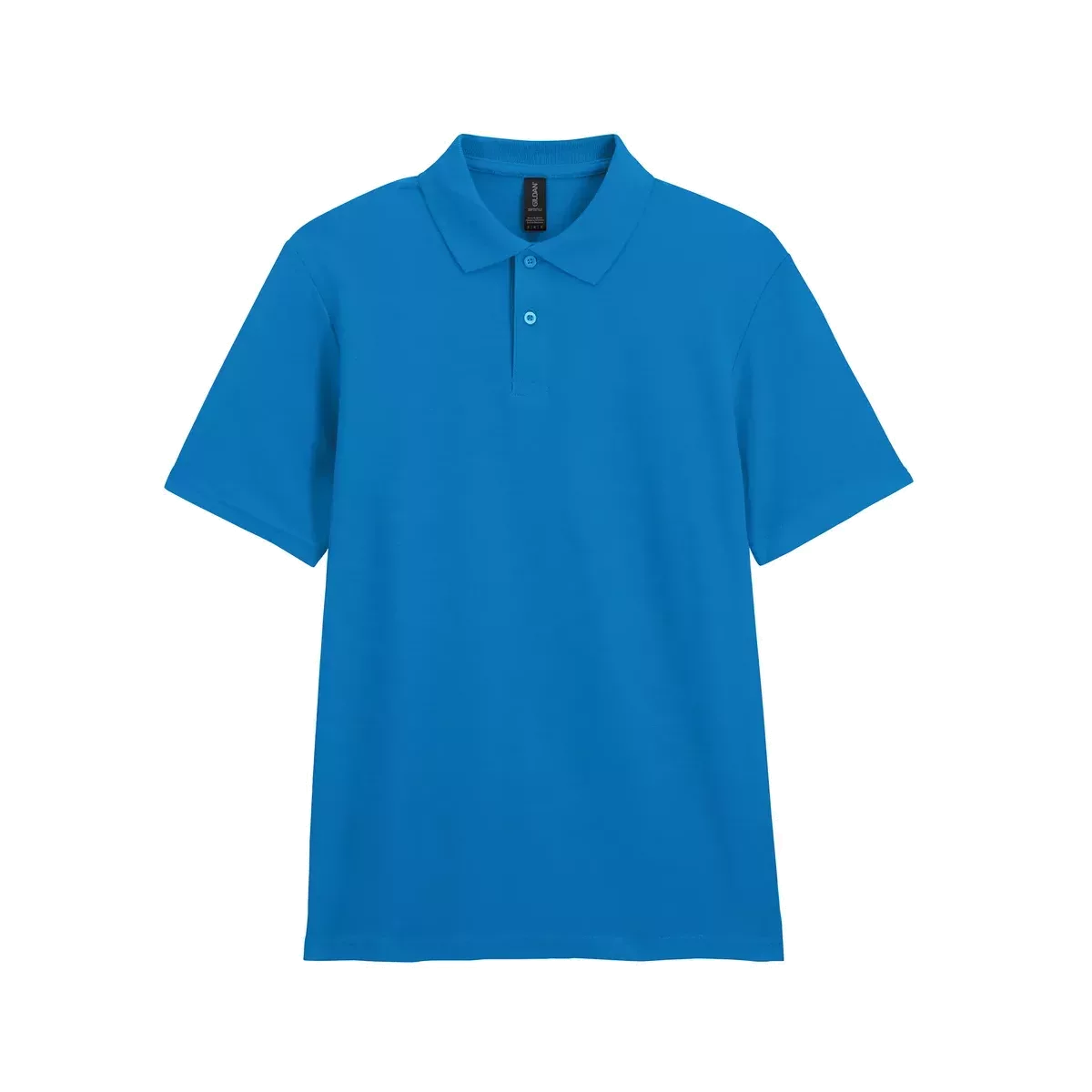 Herenpolo Softstyle Dubbele piqué Sapphire
