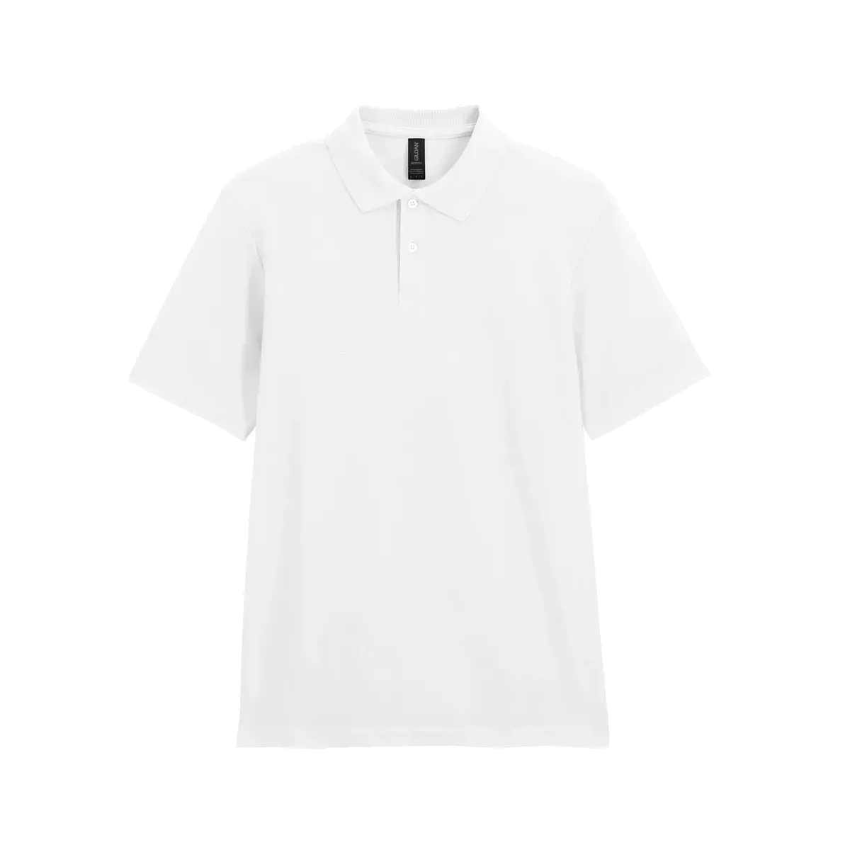 Herenpolo Softstyle Dubbele piqué White