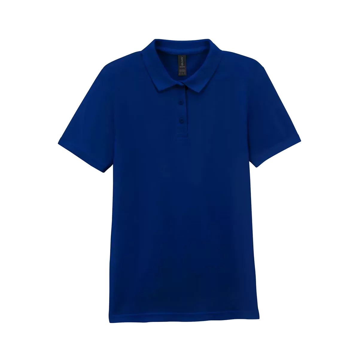 Damespolo Softstyle Dubbele piqué Navy