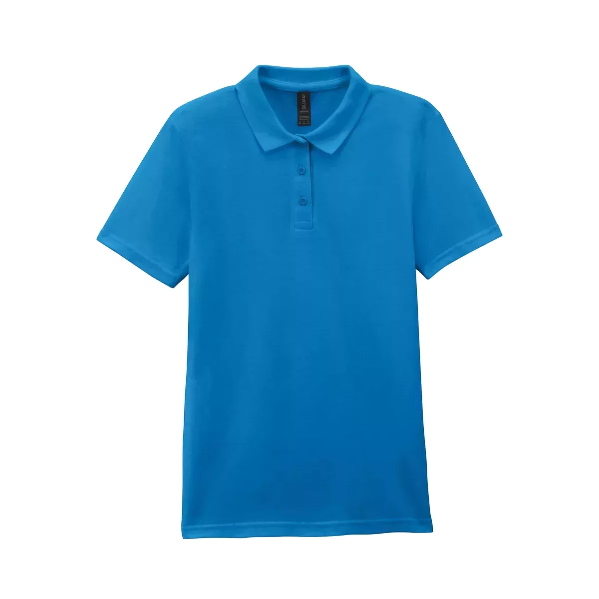 Damespolo Softstyle Dubbele piqué Sapphire