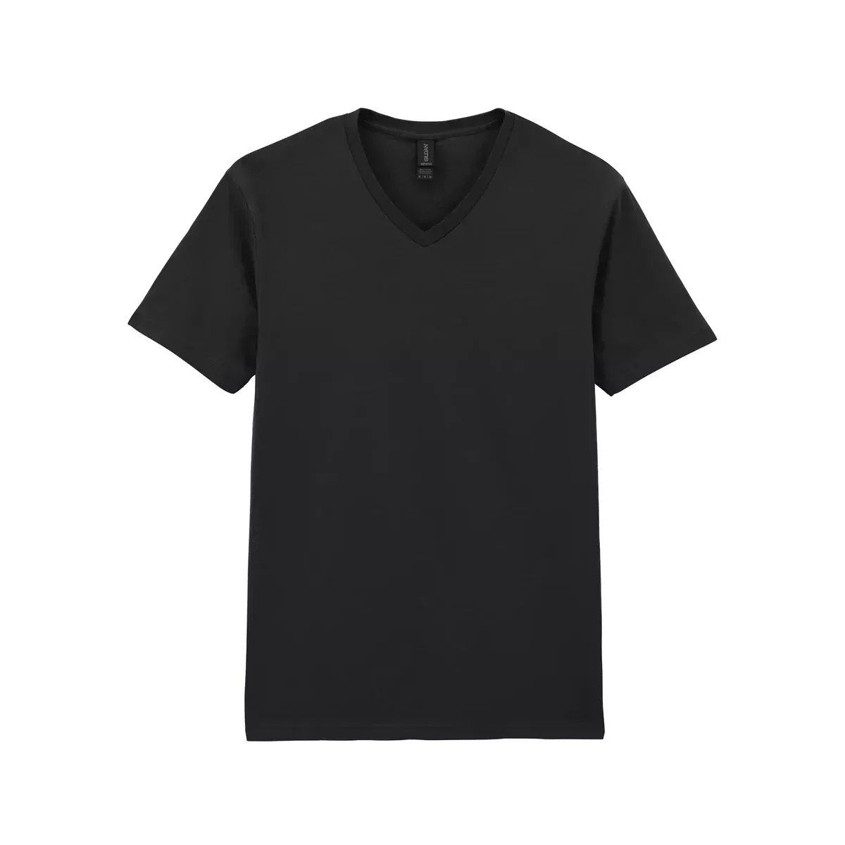 Softstyle Euro Fit Adult V-neck T-shirt Black