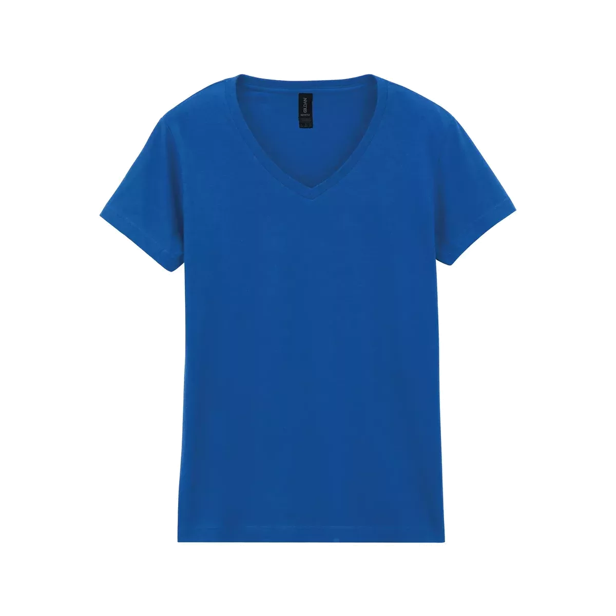 Softstyle® Fitted Ladies’ V-neck T-shirt Royal Blue