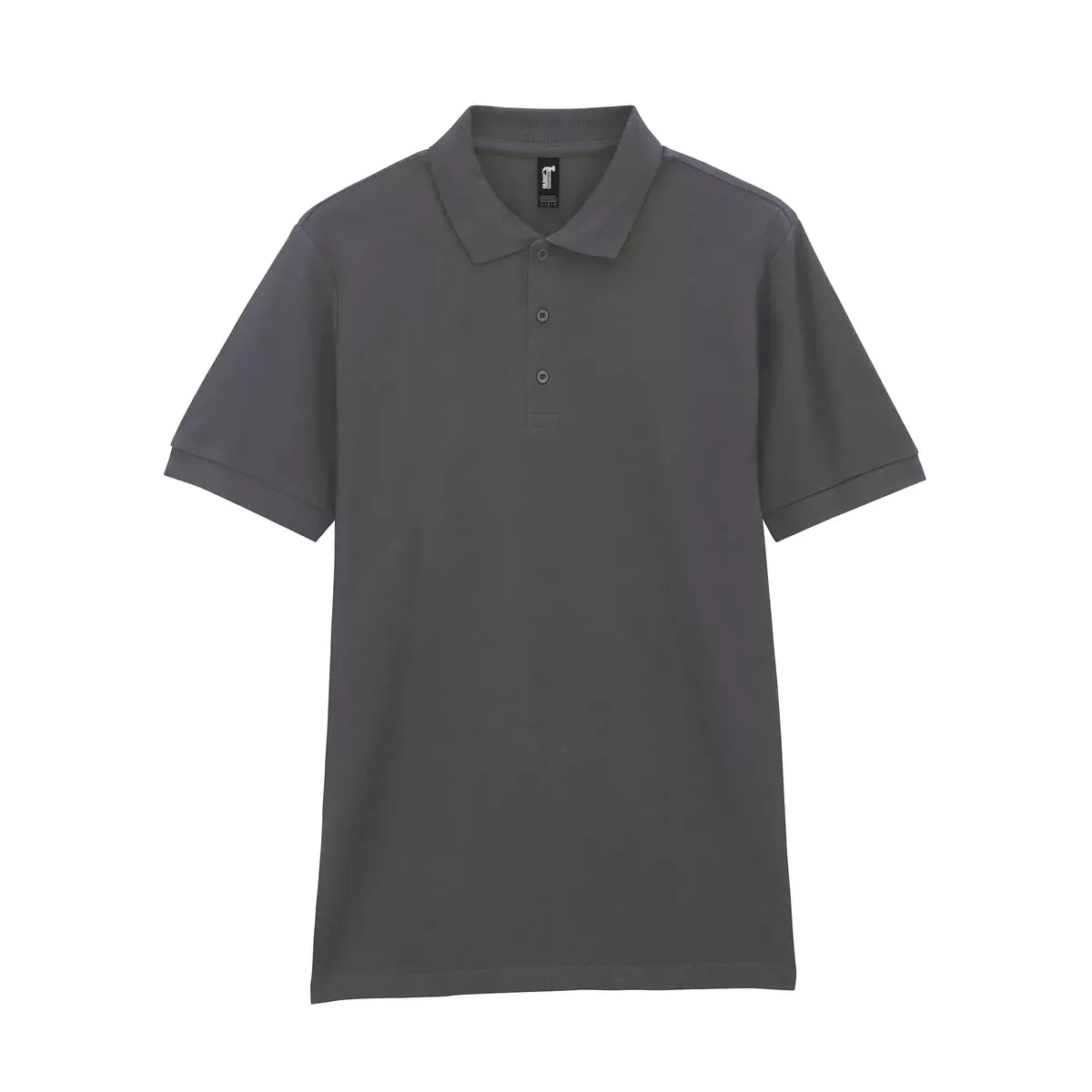 Hammer Piqué Polo Charcoal