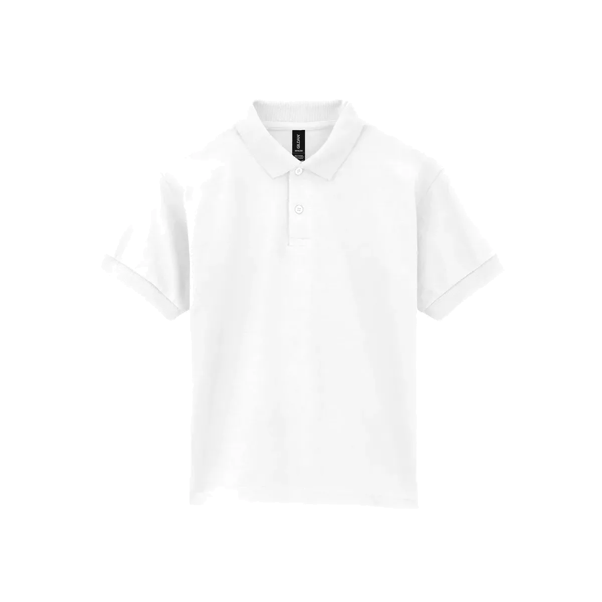 Dryblend Classic Fit Kinder Jersey Polo White