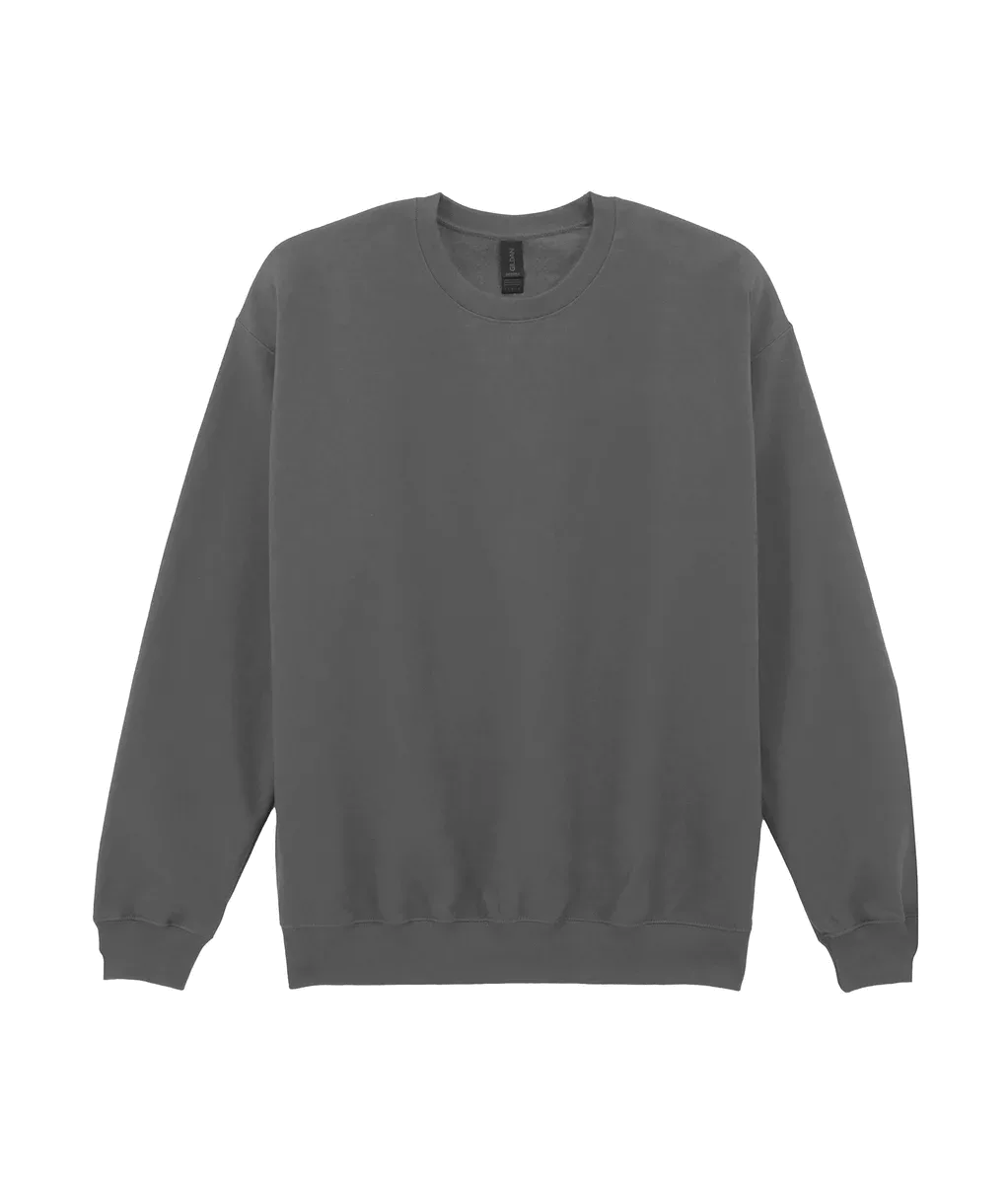 Sweater ronde hals Midweight Softstyle Charcoal