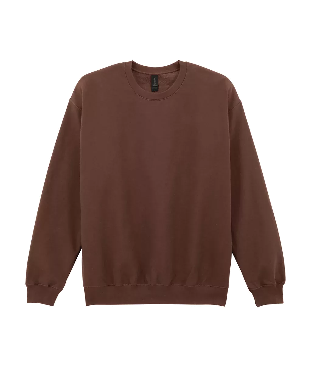 Sweater ronde hals Midweight Softstyle Cocoa