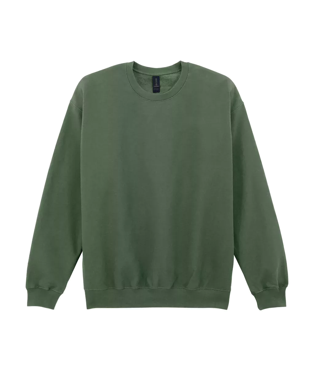 Sweater ronde hals Midweight Softstyle Military Green