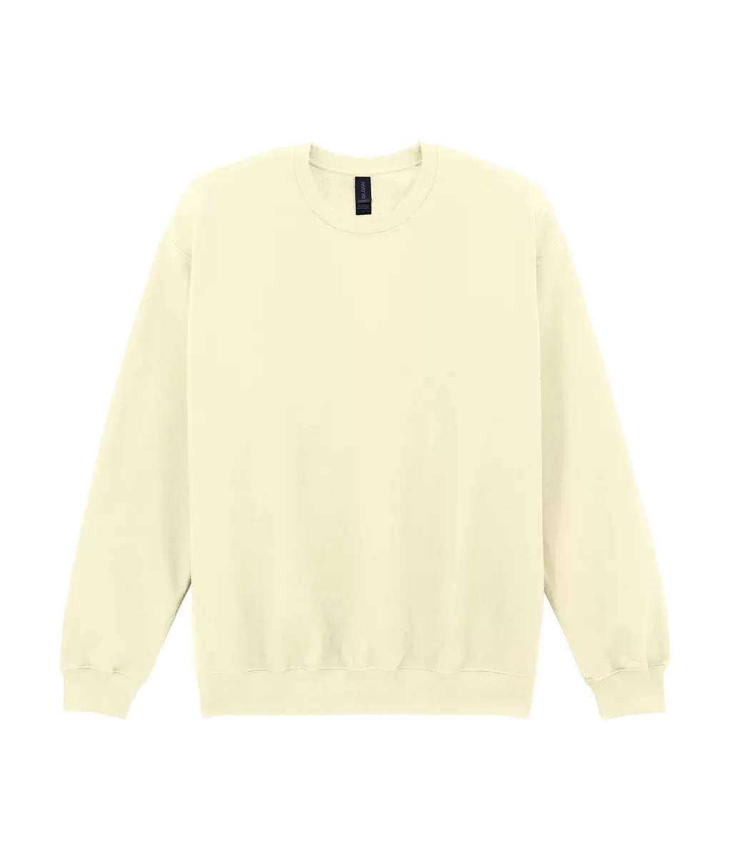 Sweater ronde hals Midweight Softstyle Off White