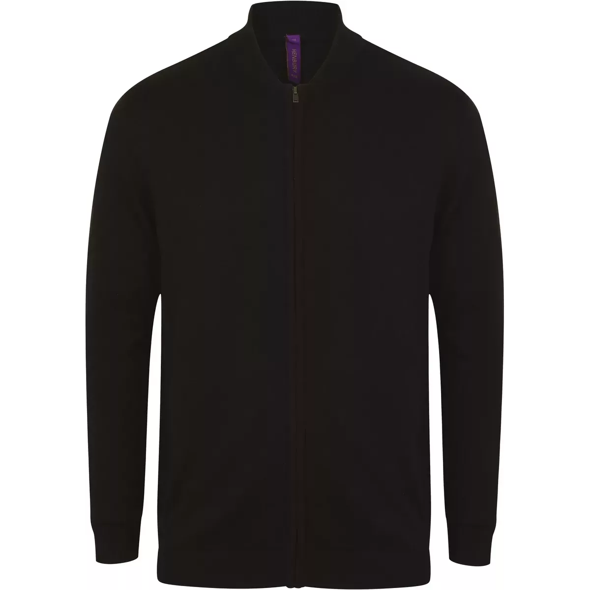 Cardigan met rits Black