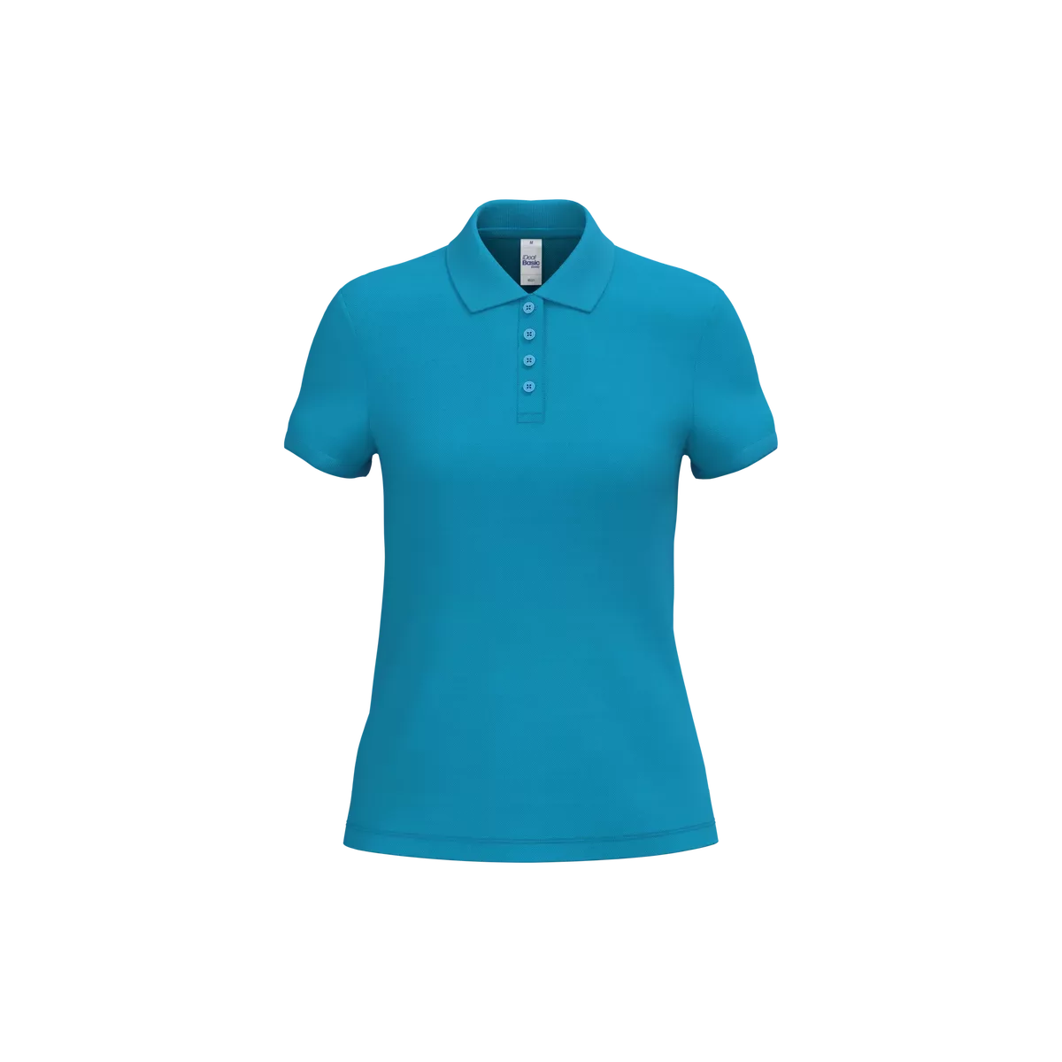 Dames piquépolo Ideal Atoll Blue