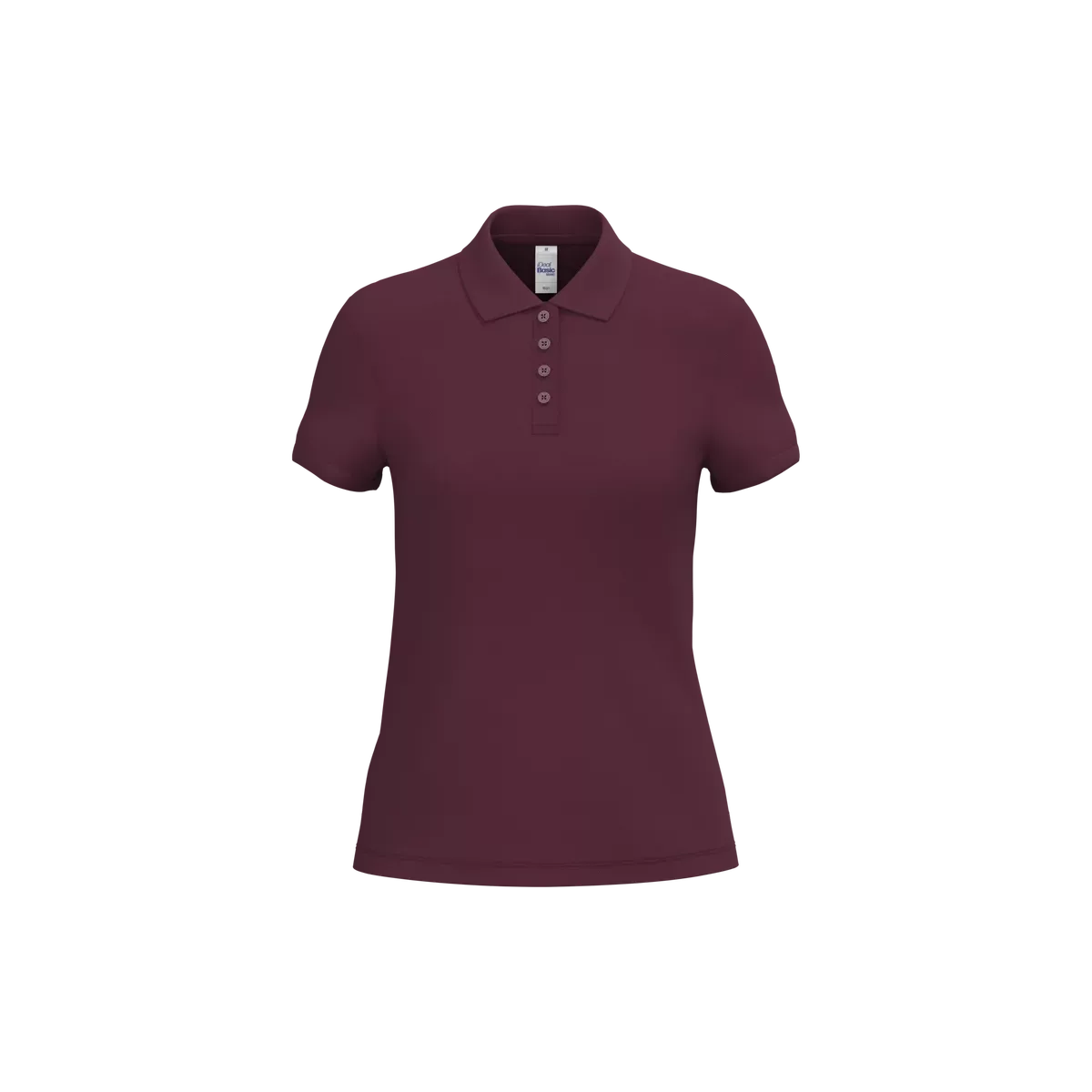 Dames piquépolo Ideal Burgundy