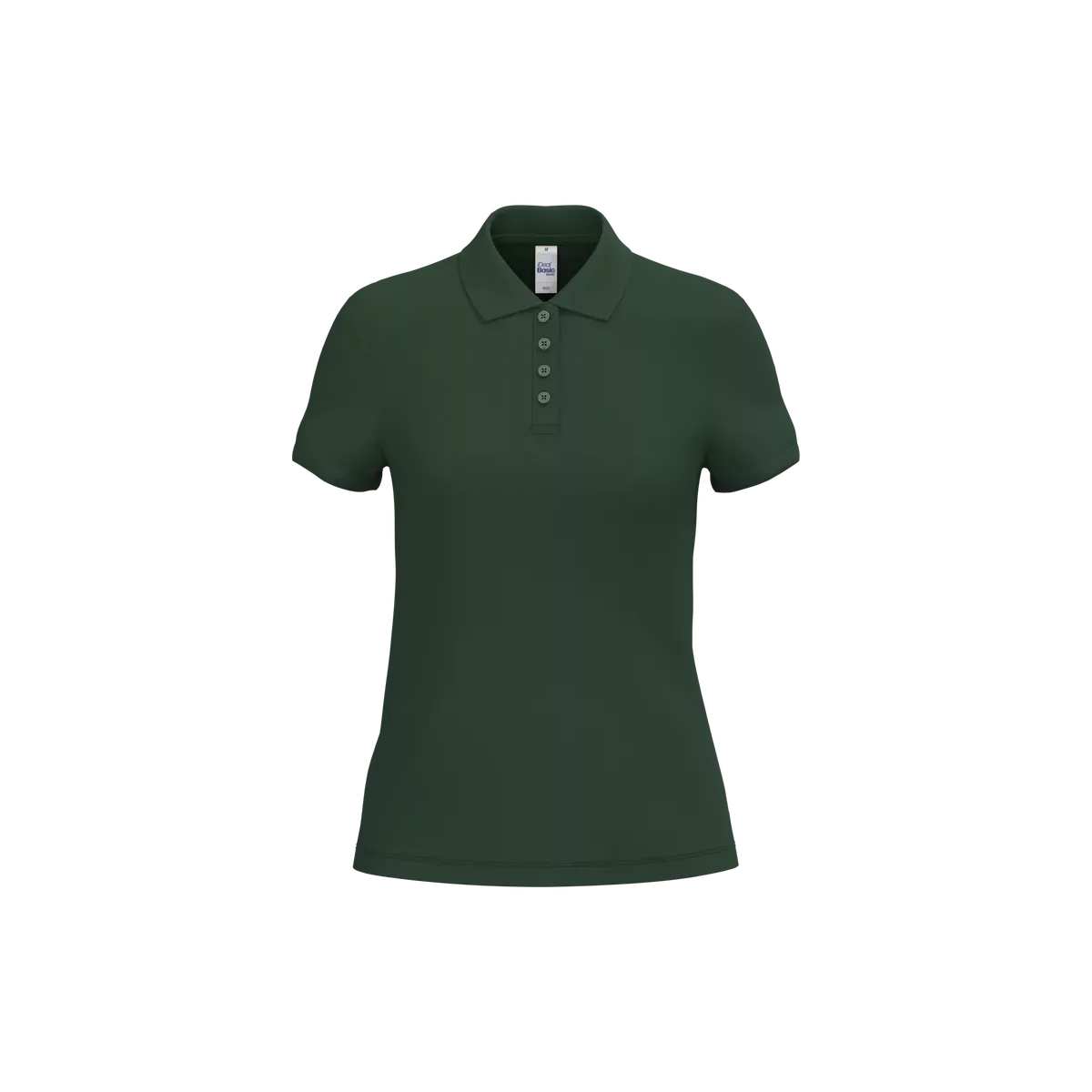 Dames piquépolo Ideal Forest Green