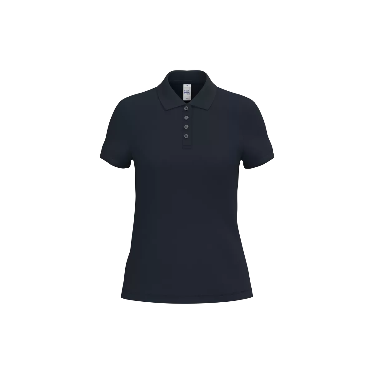 Dames piquépolo Ideal Navy