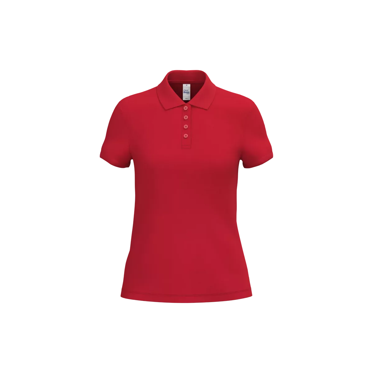 Dames piquépolo Ideal Red