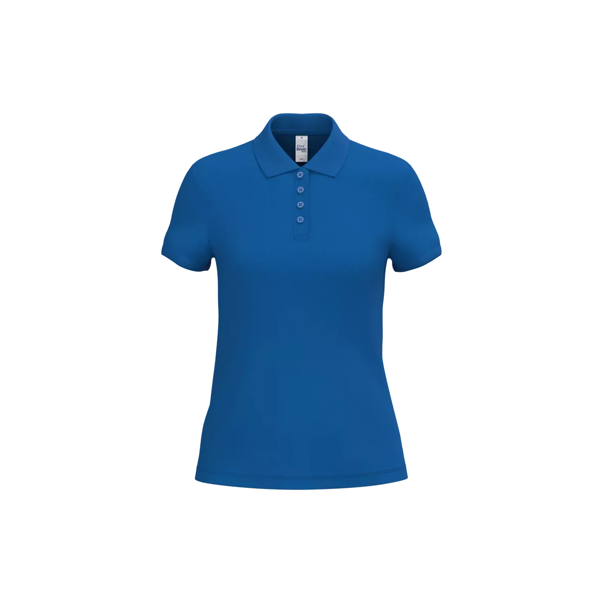 Dames piquépolo Ideal Royal Blue