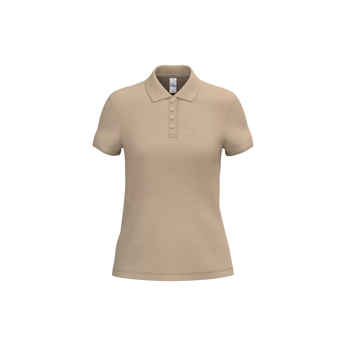 Dames piquépolo Ideal Sand