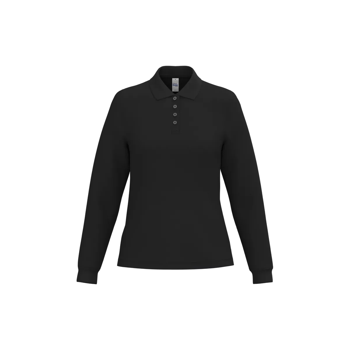 Dames piquépolo LSL Ideal Black