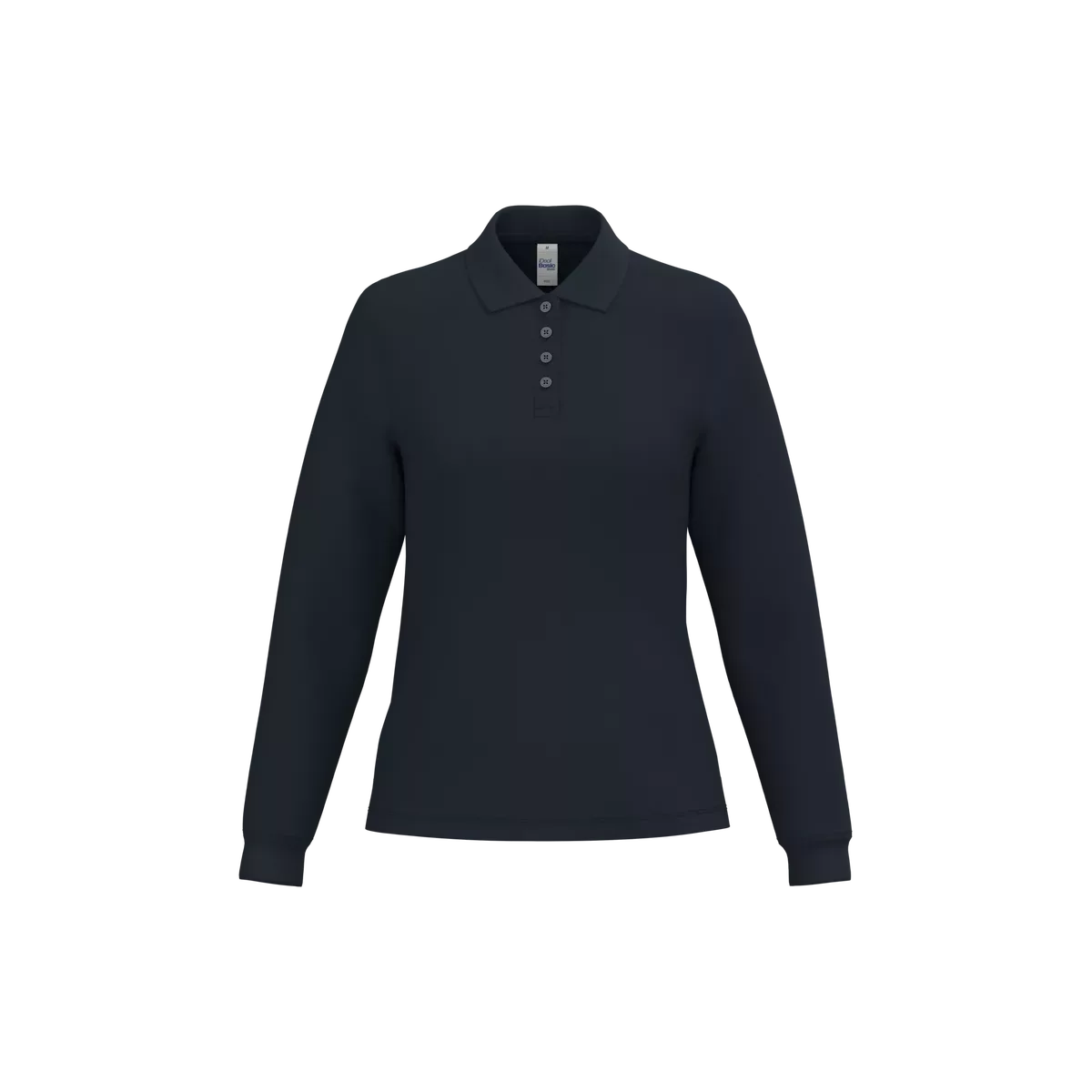 Dames piquépolo LSL Ideal Navy
