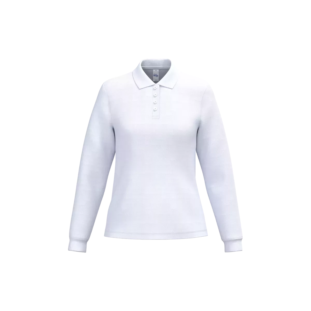 Dames piquépolo LSL Ideal White
