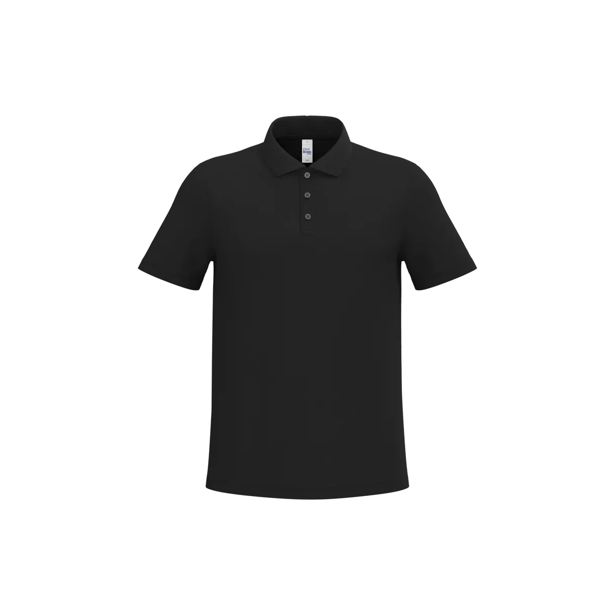 Herenpolo piqué Ideal Black