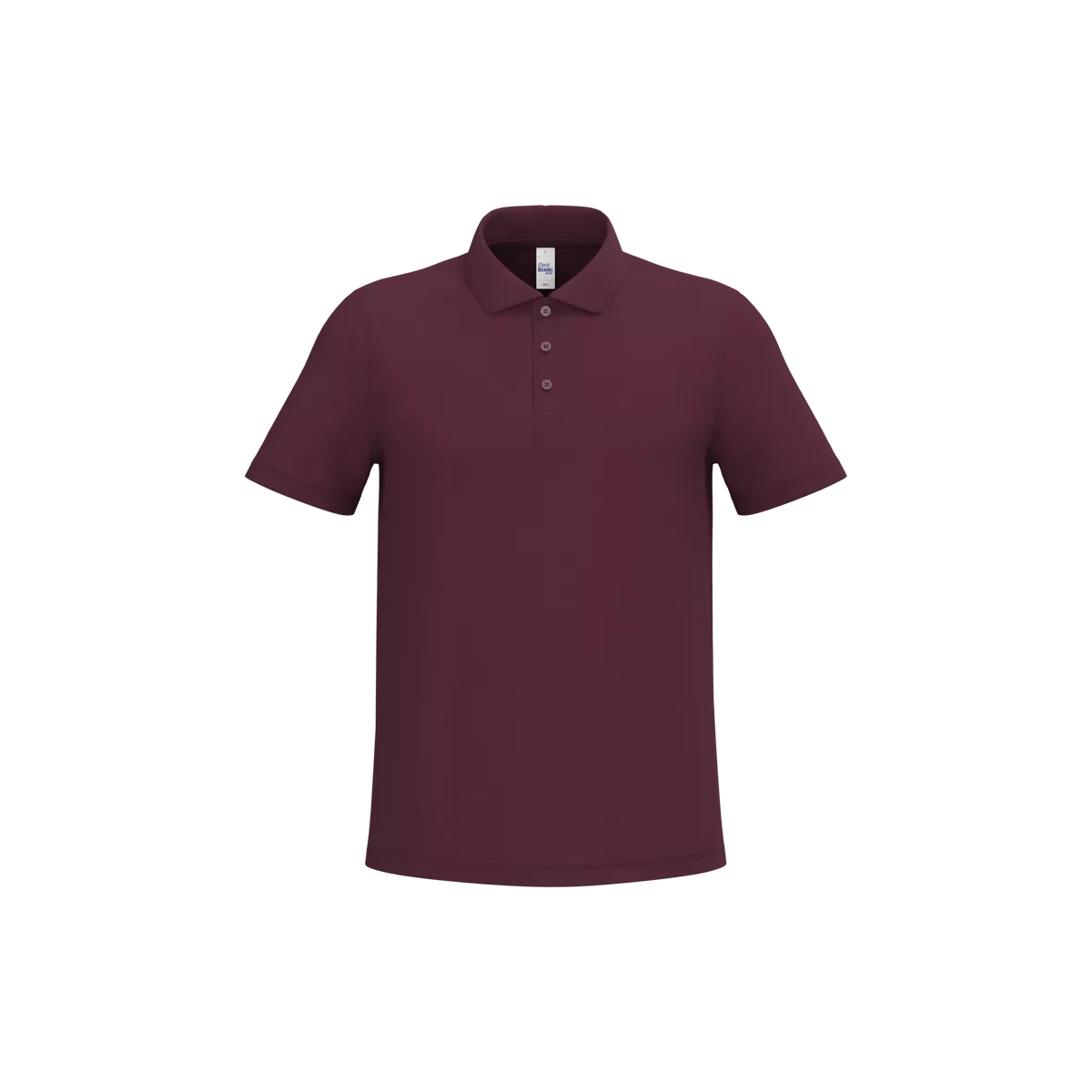 Herenpolo piqué Ideal Burgundy