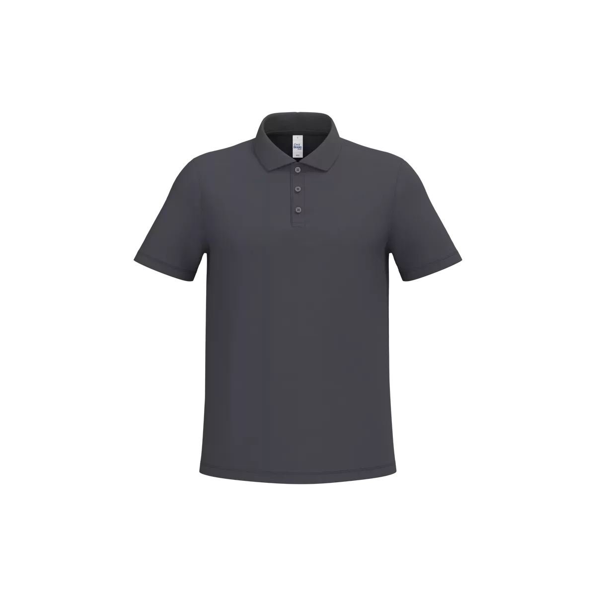 Herenpolo piqué Ideal Dark Grey