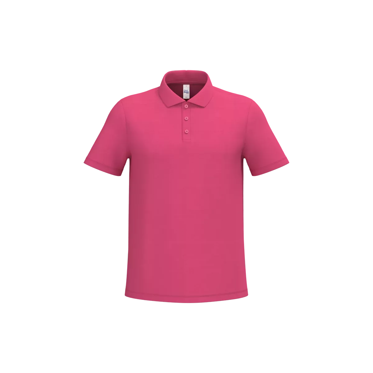 Herenpolo piqué Ideal Fuchsia