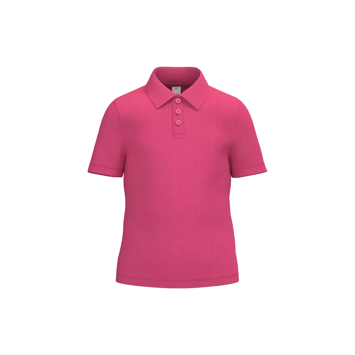 Kinder piquépolo Ideal Fuchsia