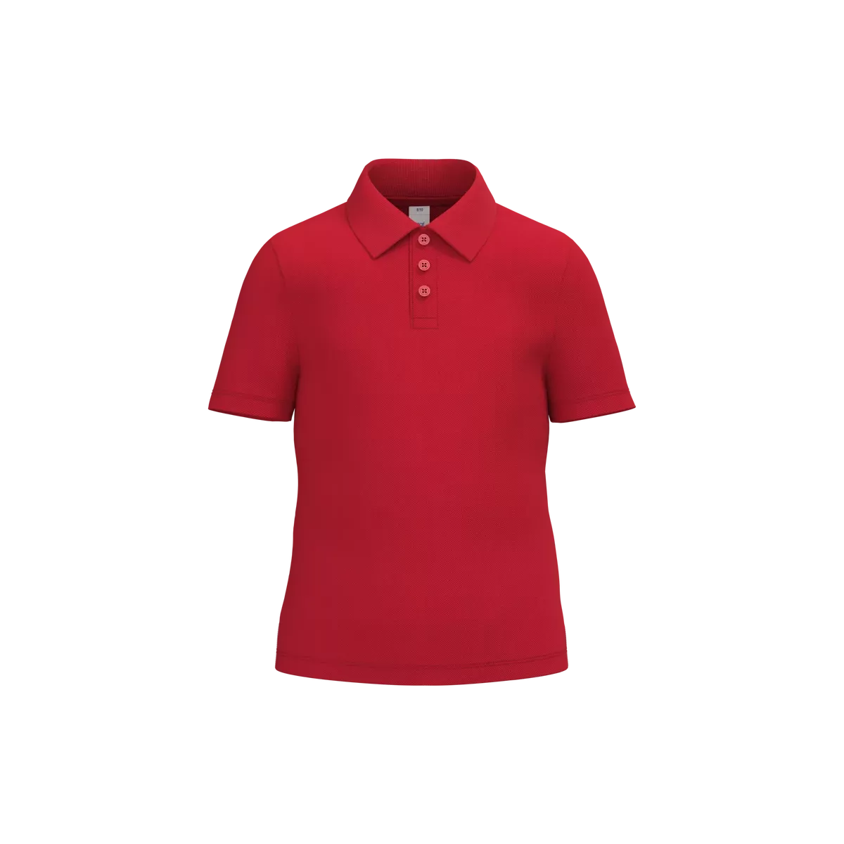 Kinder piquépolo Ideal Red