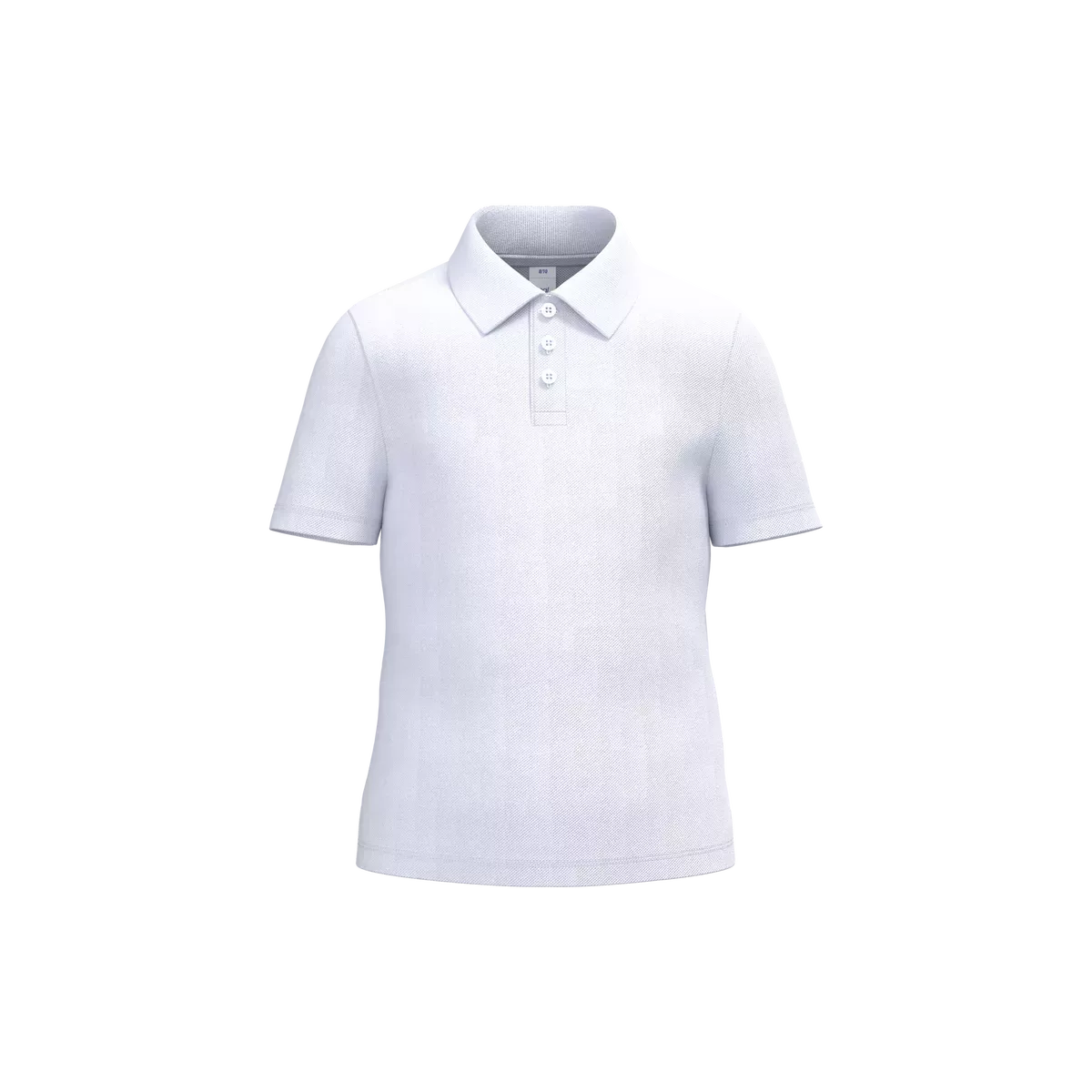 Kinder piquépolo Ideal White