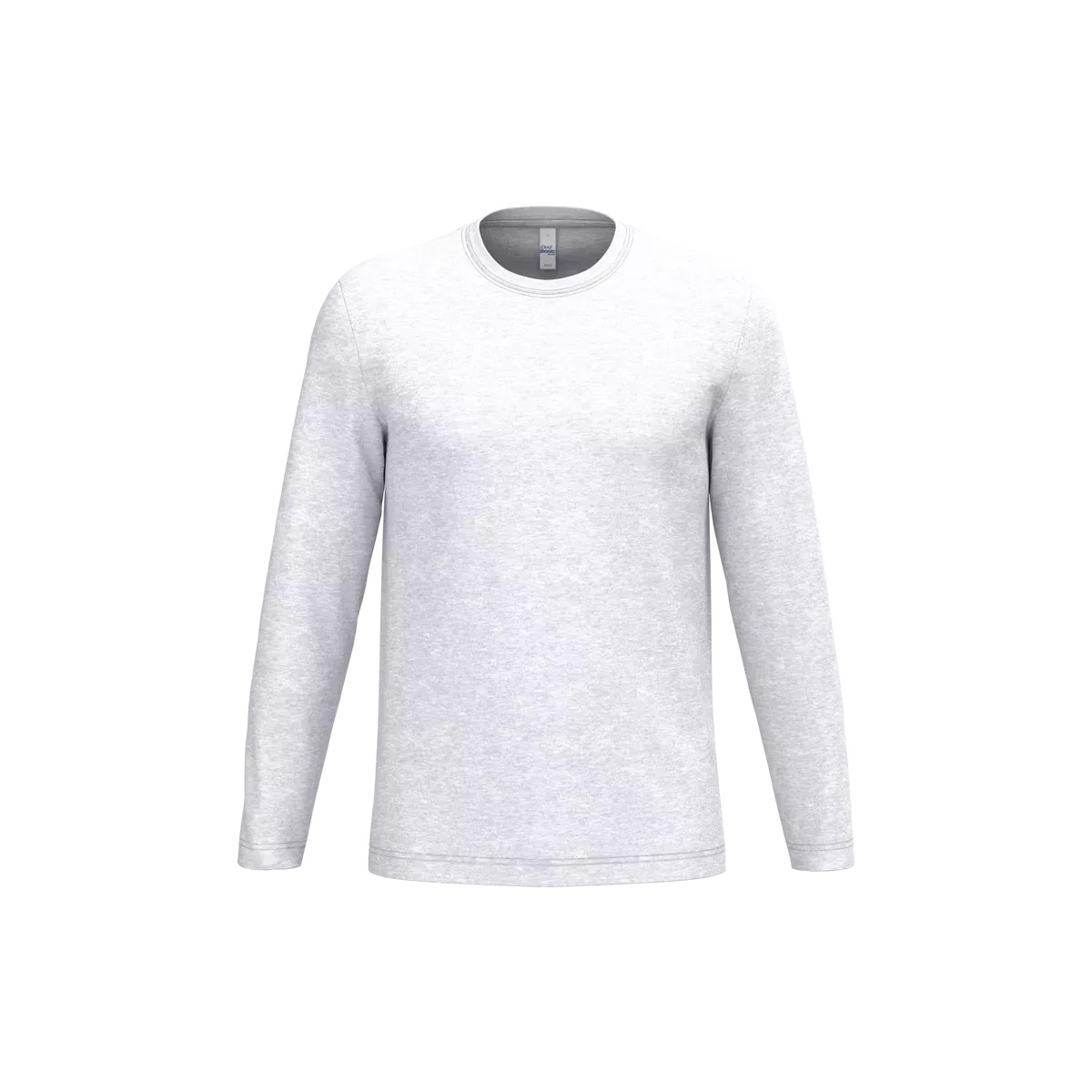 iDeal150 uniseks T-shirt LSL Ideal Ash Heather