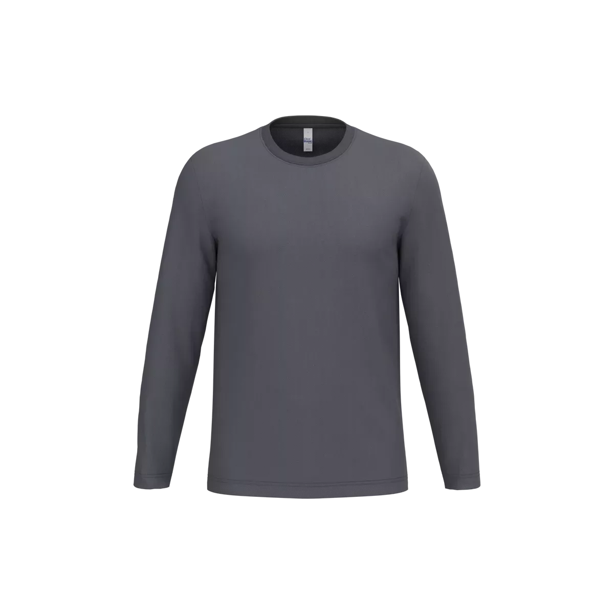 iDeal150 uniseks T-shirt LSL Ideal Dark Grey