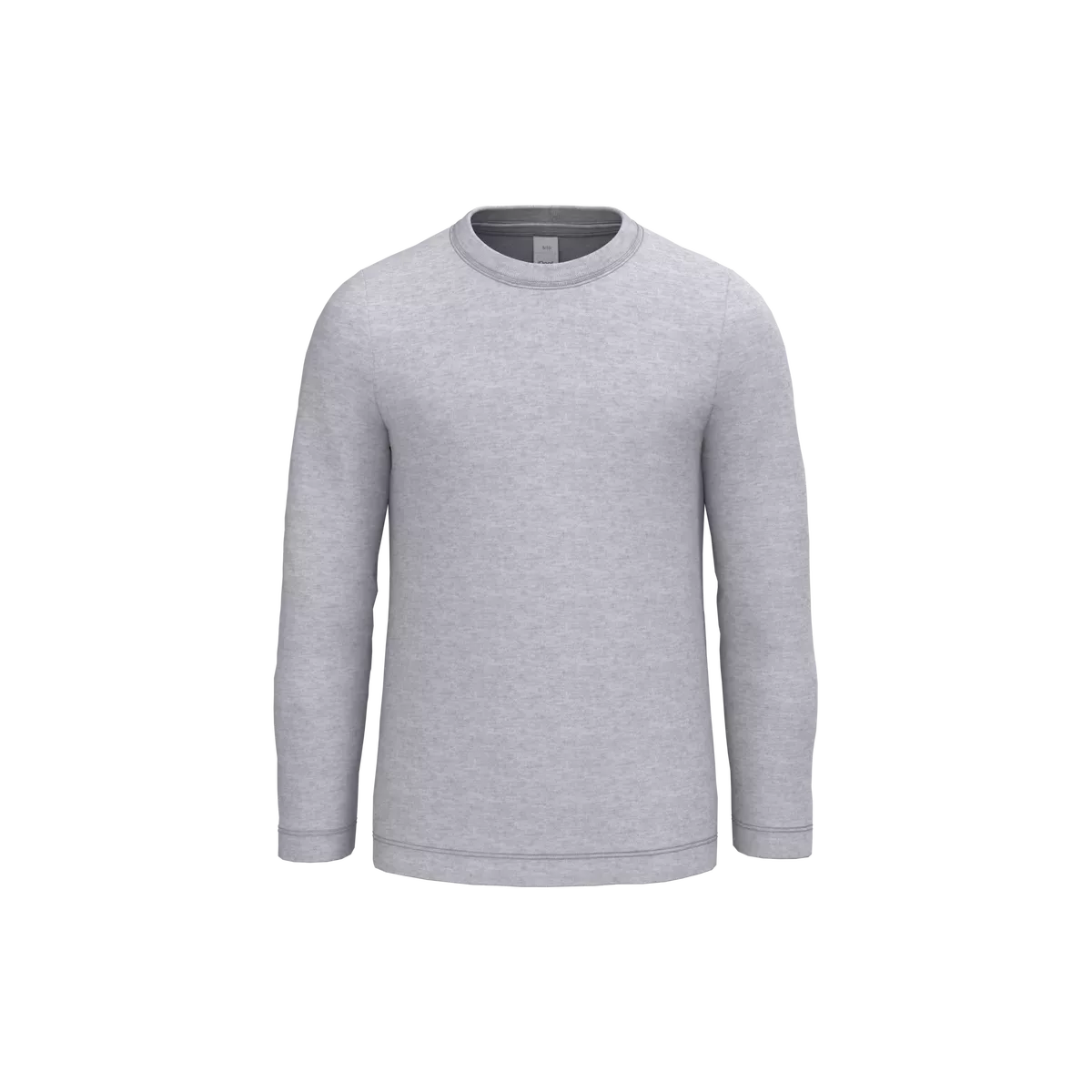 iDeal150 kinder T-shirt LSL Ideal Oxford Grey