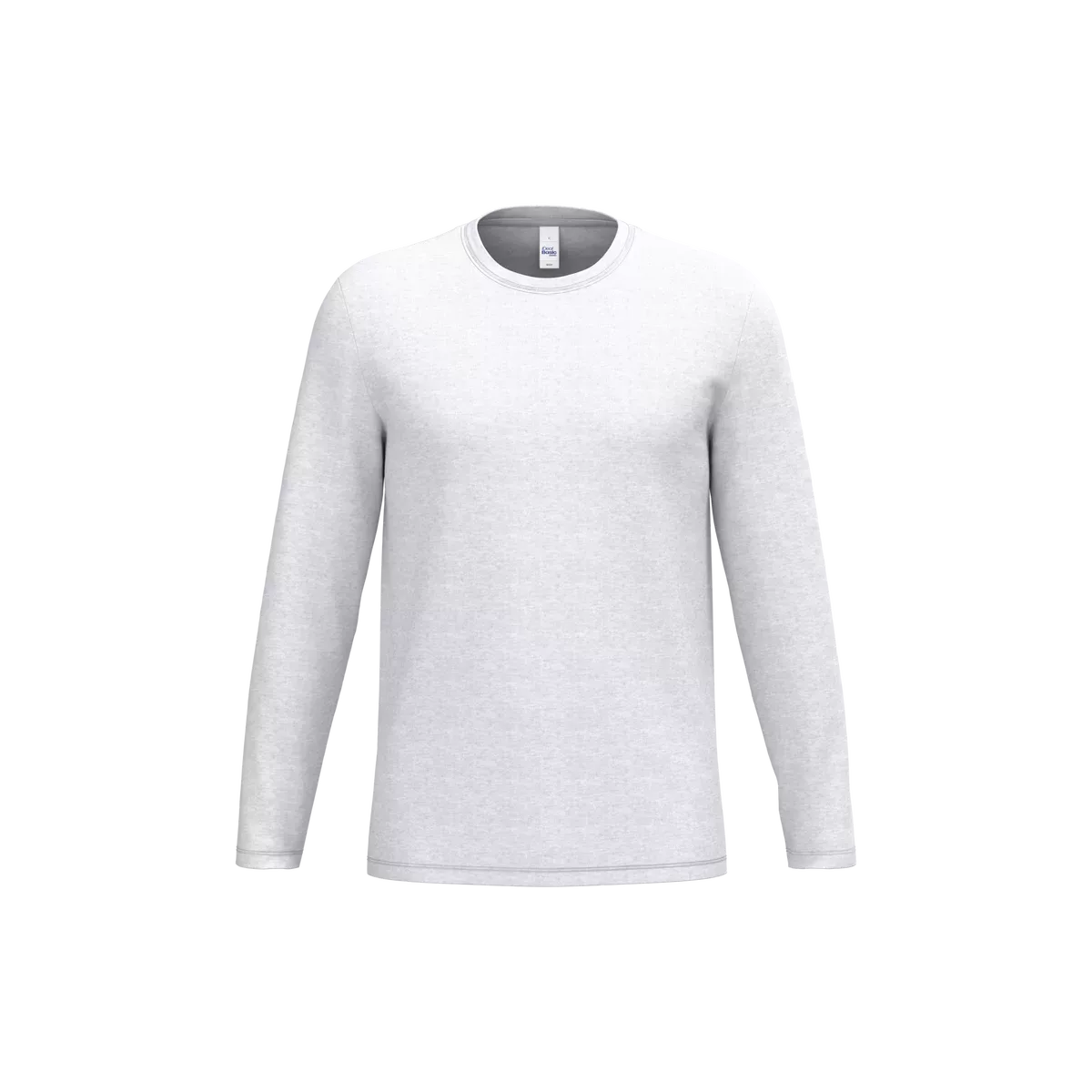 iDeal190 uniseks T-shirt LSL Ideal Ash Heather