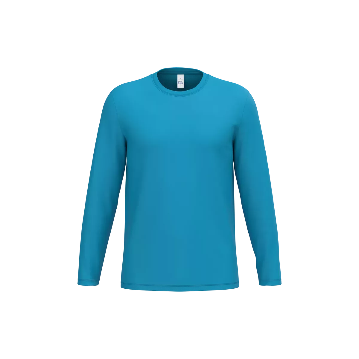 iDeal190 uniseks T-shirt LSL Ideal Atoll Blue