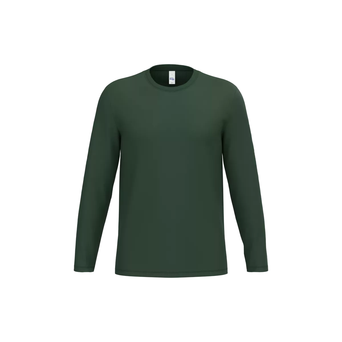 iDeal190 uniseks T-shirt LSL Ideal Forest Green