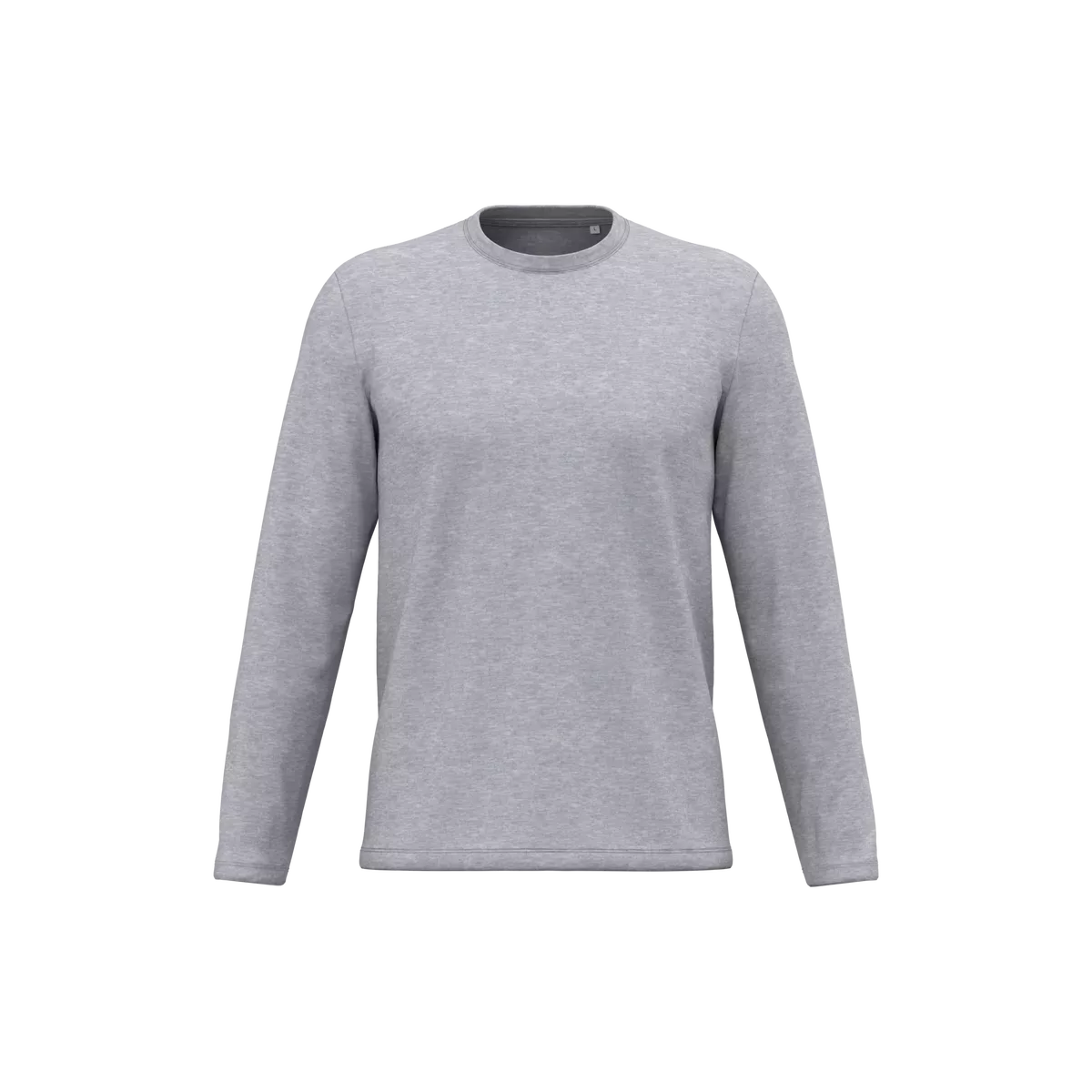 iDeal190 uniseks T-shirt LSL Ideal Oxford Grey