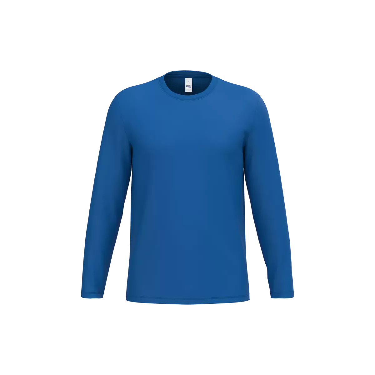 iDeal190 uniseks T-shirt LSL Ideal Royal Blue