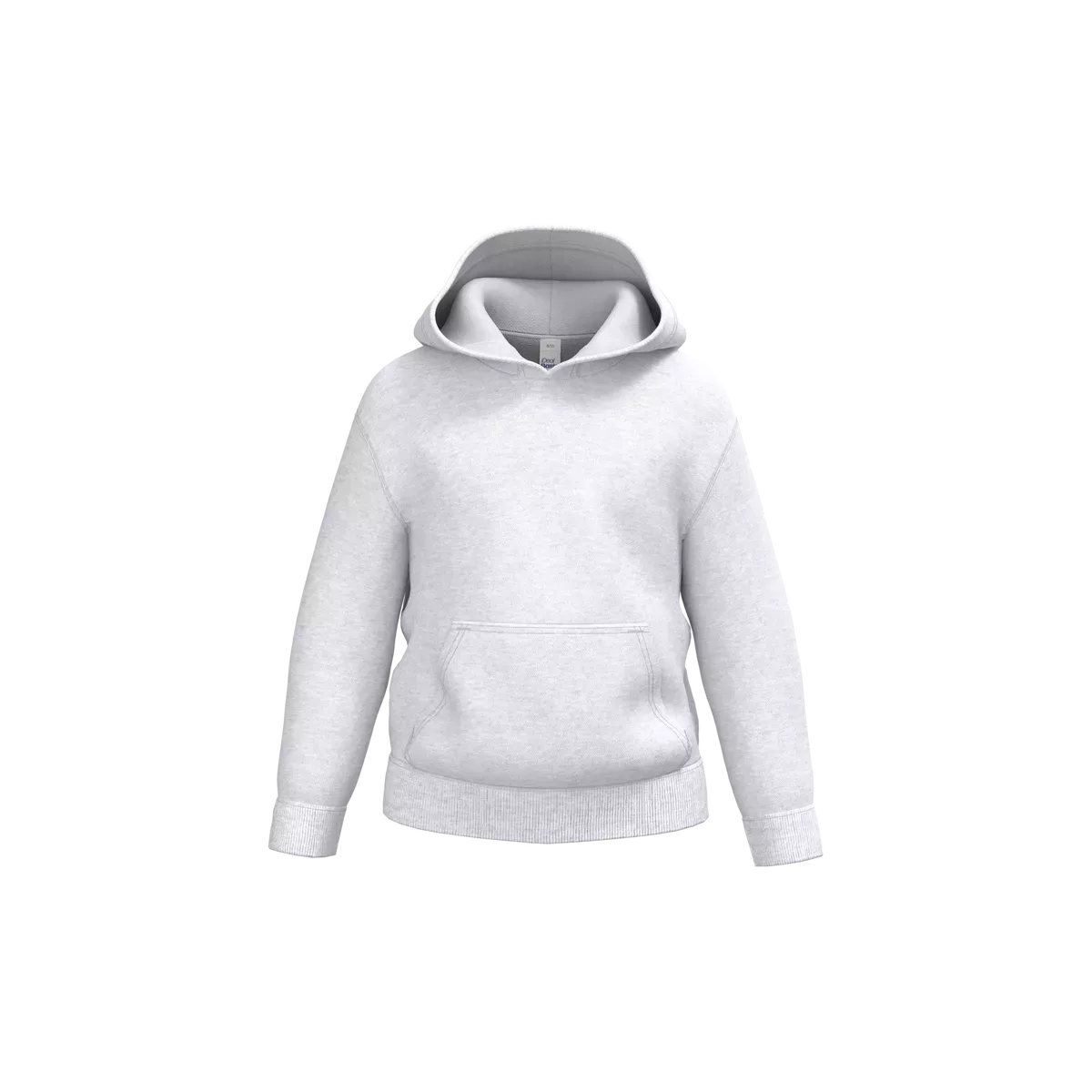 Kinder sweater met capuchon Ideal Ash Heather