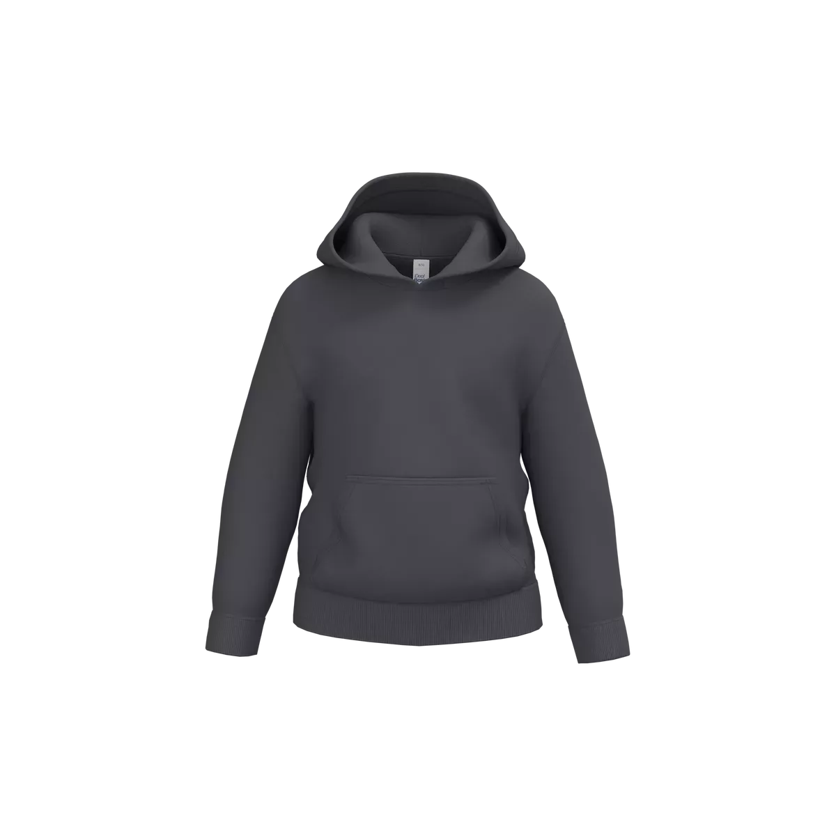 Kinder sweater met capuchon Ideal Dark Grey