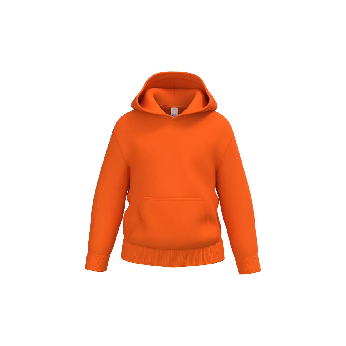 Kinder sweater met capuchon Ideal Orange