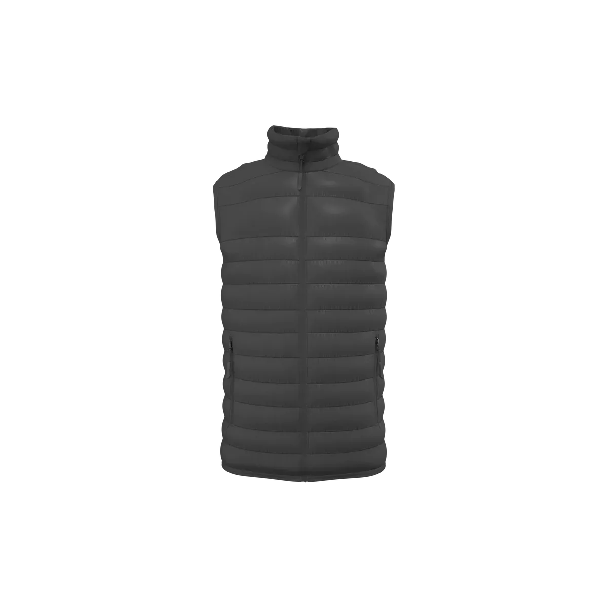 Gewatteerde heren bodywarmer Dark Grey