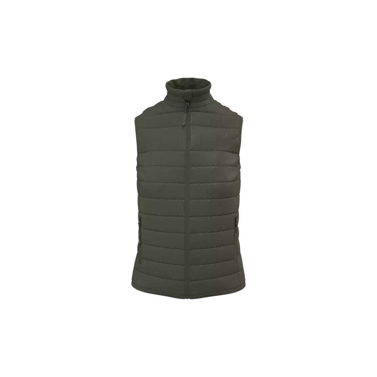 Gewatteerde dames bodywarmer Ideal Urban Khaki