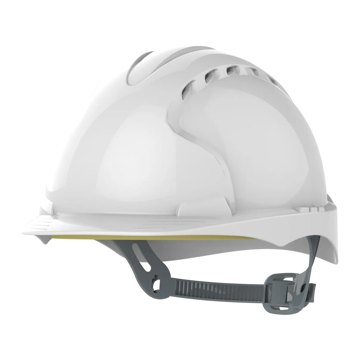 EVO®2 geventileerde veiligheidshelm, schuifsluiting White