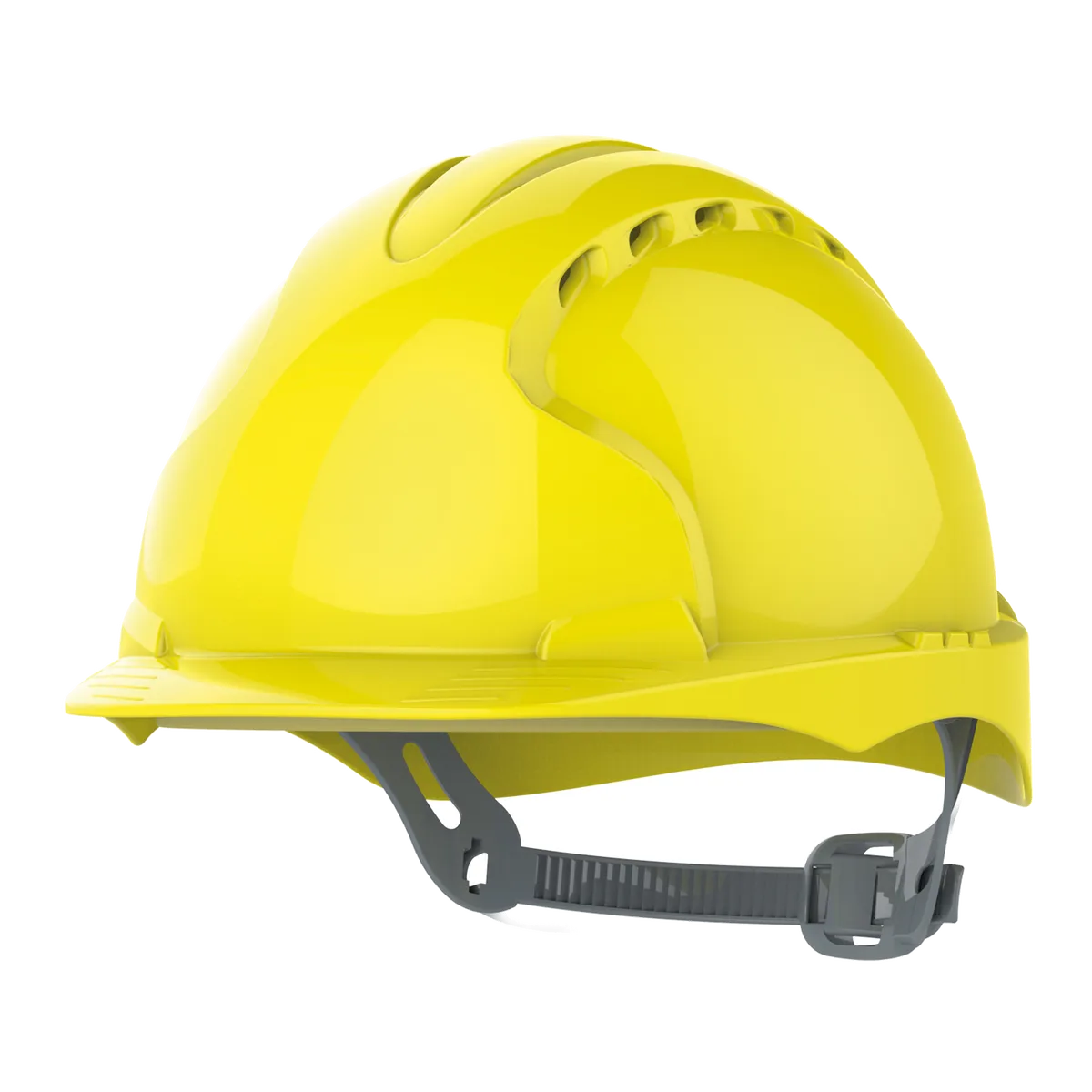 EVO®2 geventileerde veiligheidshelm, schuifsluiting Yellow